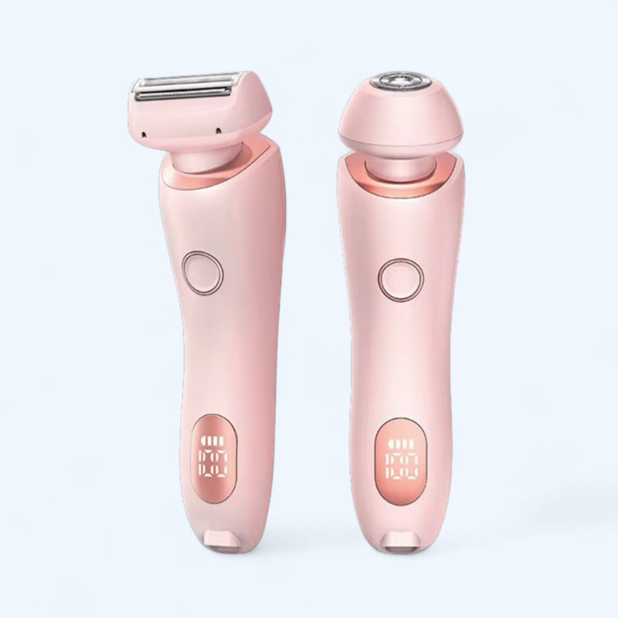 Ladyshaver inkl. ekstra skærerhoved sæt - Gratis fragt