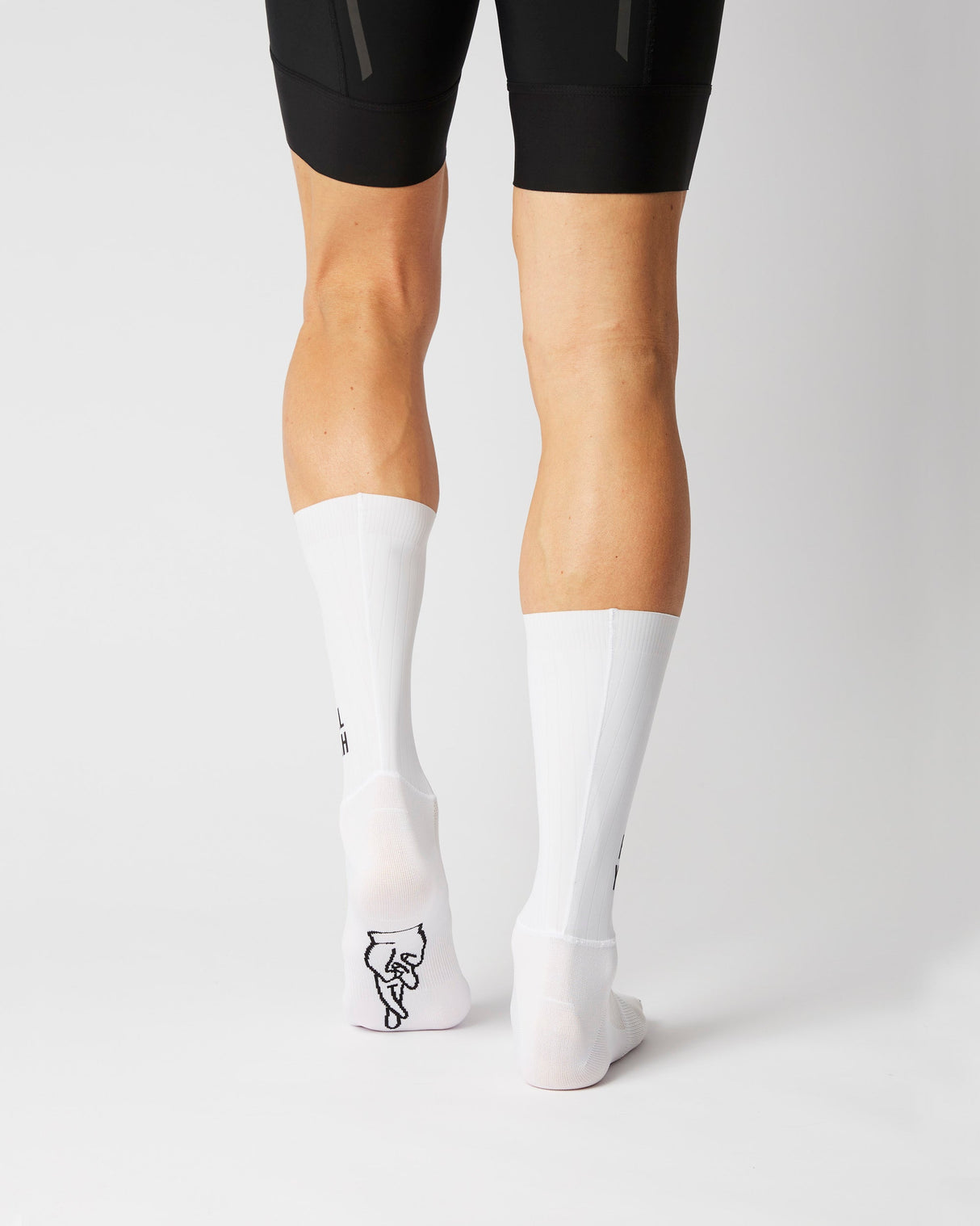 Aero Hell Yeah Cykelstrømper - Fingerscrossed - Hvid