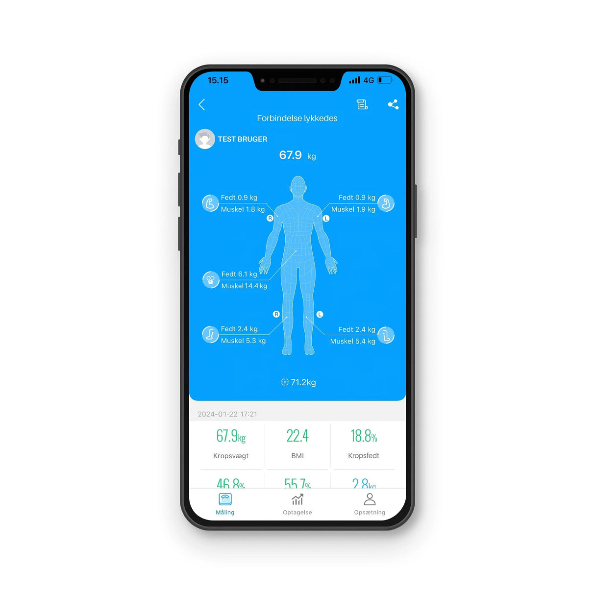 Body scanner personvægt