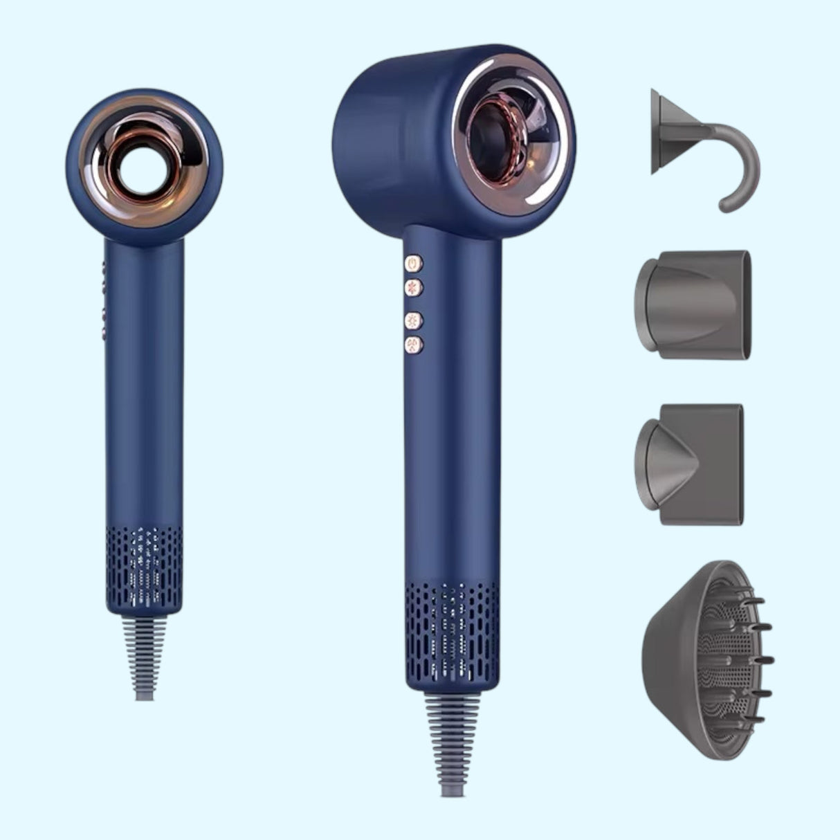 Ionic Proff styling kit – Professionel hårtørring med luft, ioner og kontrolleret varme