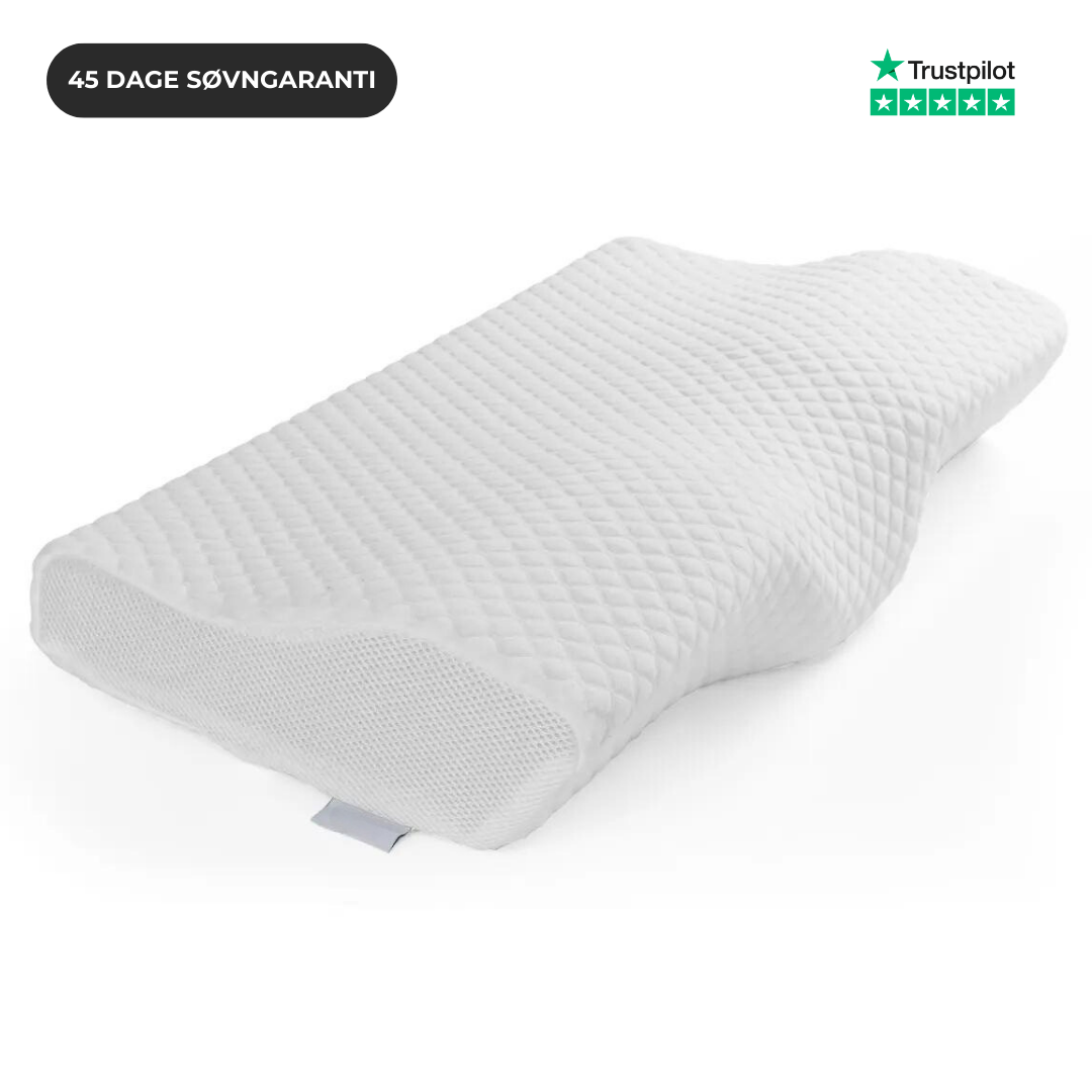 ERGO PILLOW - Ergonomisk støtte. Dybere søvn. Bedre restitution.