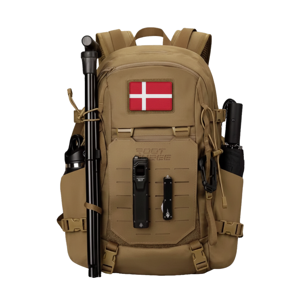 Trekker 25 – Slidstærk Rygsæk til Friluftsliv, Sport & Hverdag (25L)