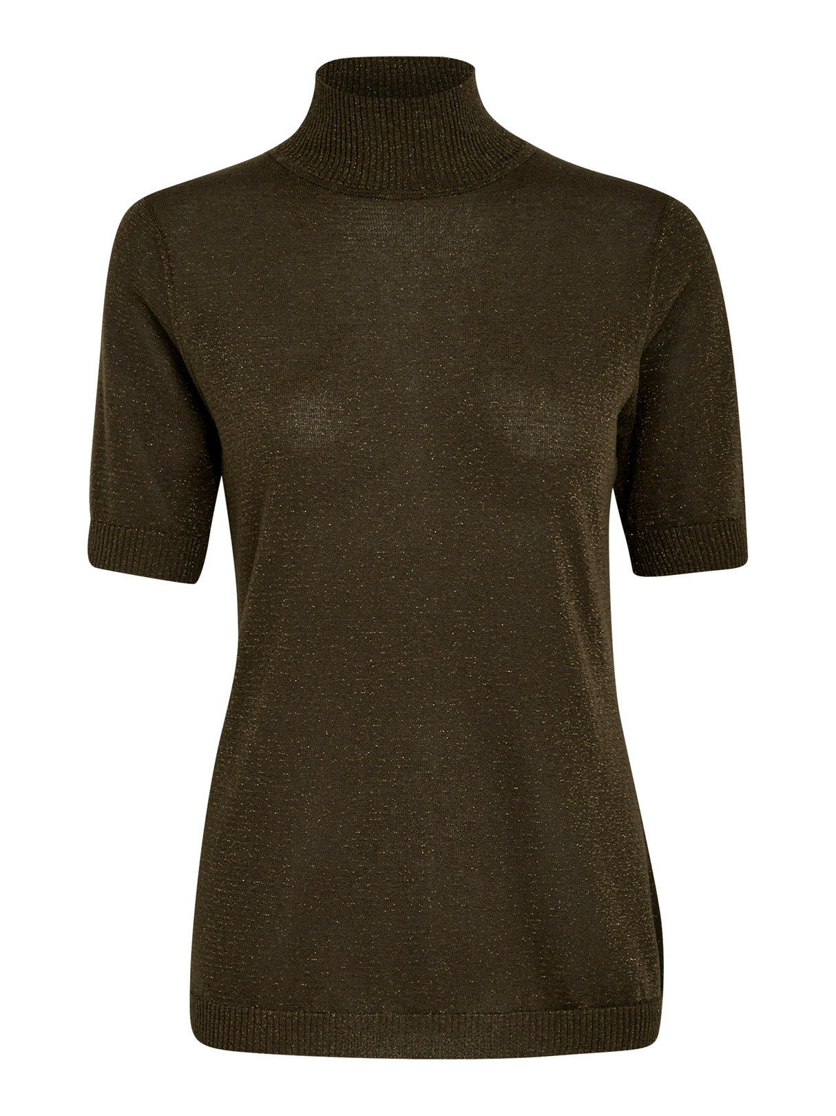 MSLima Roll Neck Knit - Brun