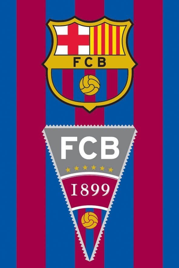 FC Barcelona håndklæde - 40x60 cm. (lille)