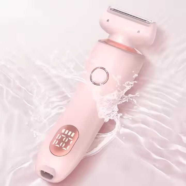 Ladyshaver inkl. ekstra skærerhoved sæt  - Gratis fragt
