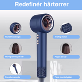 Ionic Proff styling kit – Professionel hårtørring med luft, ioner og kontrolleret varme