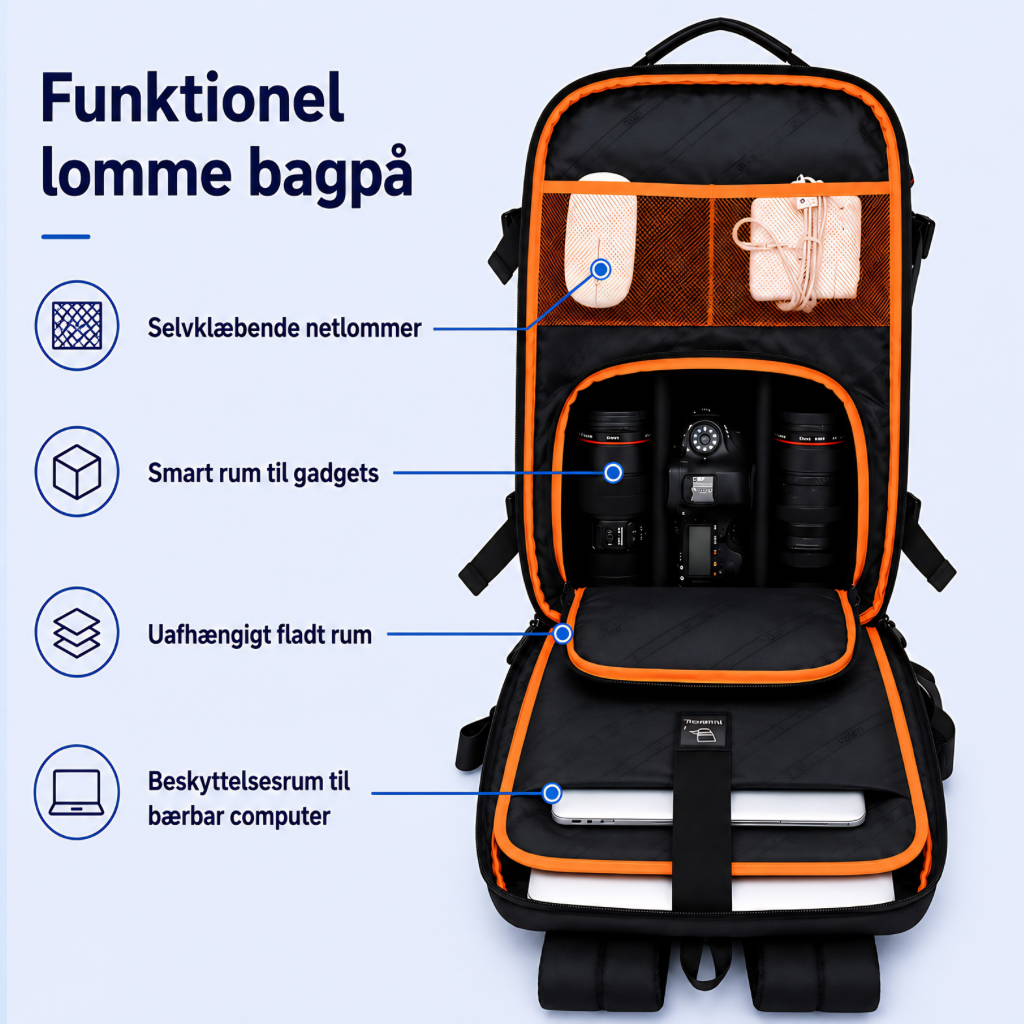 GearPak 24 – Kamera & Fotogear Rygsæk