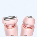 Ladyshaver inkl. ekstra skærerhoved sæt  - Gratis fragt