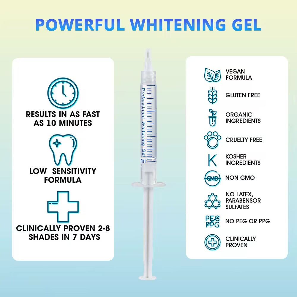SkyWhitener tandblegningsæt med ekstra gel