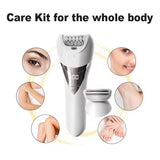 SkySkin Epilator 2-i-1 – Vandtæt Epilator & Ladyshaver med LED-lys
