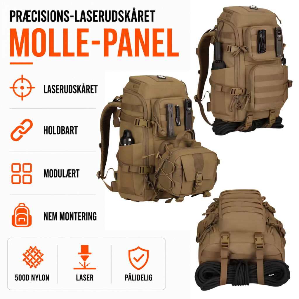 Trekker 45 – Rummelig Rygsæk til Vandring & Friluft (45L)