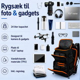 GearPak 24 – Kamera & Fotogear Rygsæk