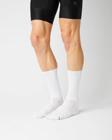 Aero Vertical Logo Cykelstrømper - Fingerscrossed - Hvid