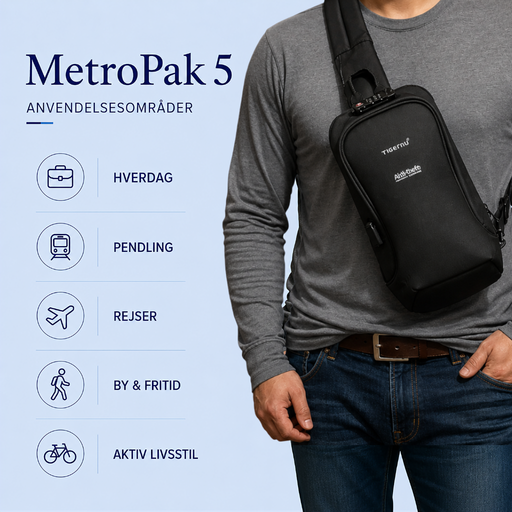 MetroPak 5 – Kompakt Slingtaske