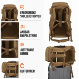Trekker 45 – Rummelig Rygsæk til Vandring & Friluft (45L)