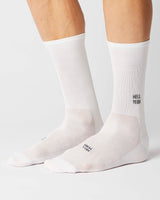 Classic Iconic Hell Yeah Cykelstrømper - Fingerscrossed - Hvid