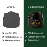 Golden Shilajit™ – naturlig energi og fokus i sin reneste form