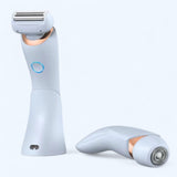Ladyshaver inkl. ekstra skærerhoved sæt  - Gratis fragt