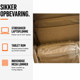 Trekker 25 – Slidstærk Rygsæk til Friluftsliv, Sport & Hverdag (25L)
