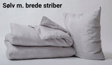 Komfortabelt sengetøj i 100% bomuldssatin - enkelte dyne