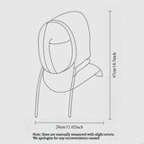 1pc Unisex Winter Balaclava - Windproof Knit Hood with Drawstring, Warm Motorcycle Headgear for Cold Weather,Ski Mask