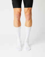 Aero Logo Cykelstrømper - Fingerscrossed - Hvid