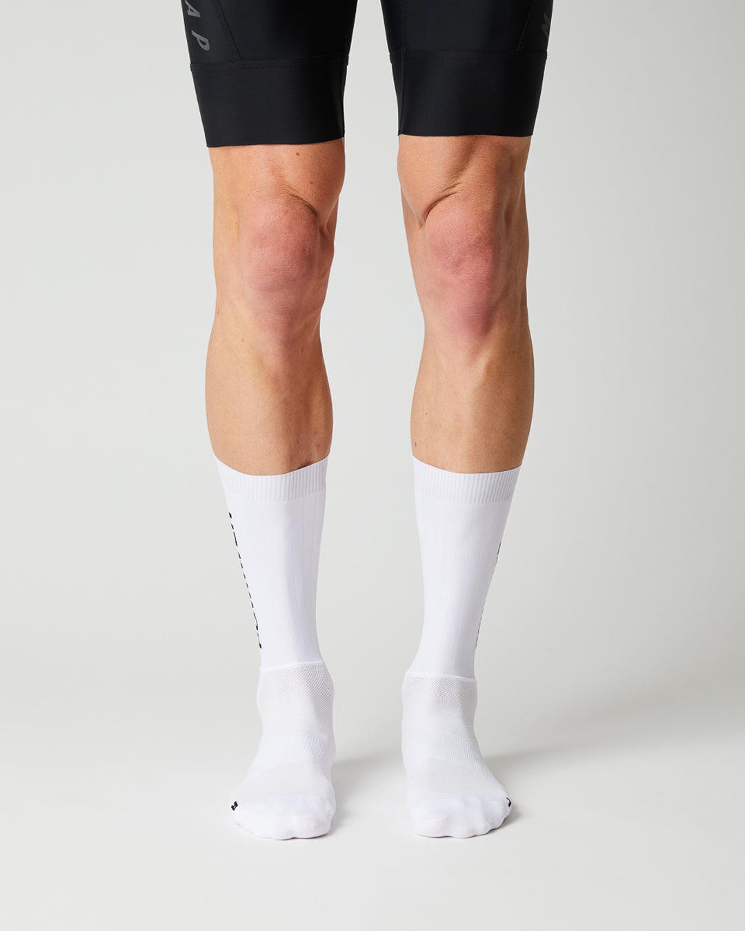 Aero Power Cykelstrømper - Fingerscrossed - Hvid