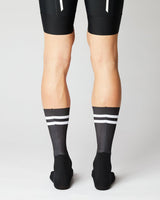 Aero Stripes Cykelstrømper - Fingerscrossed - Sort