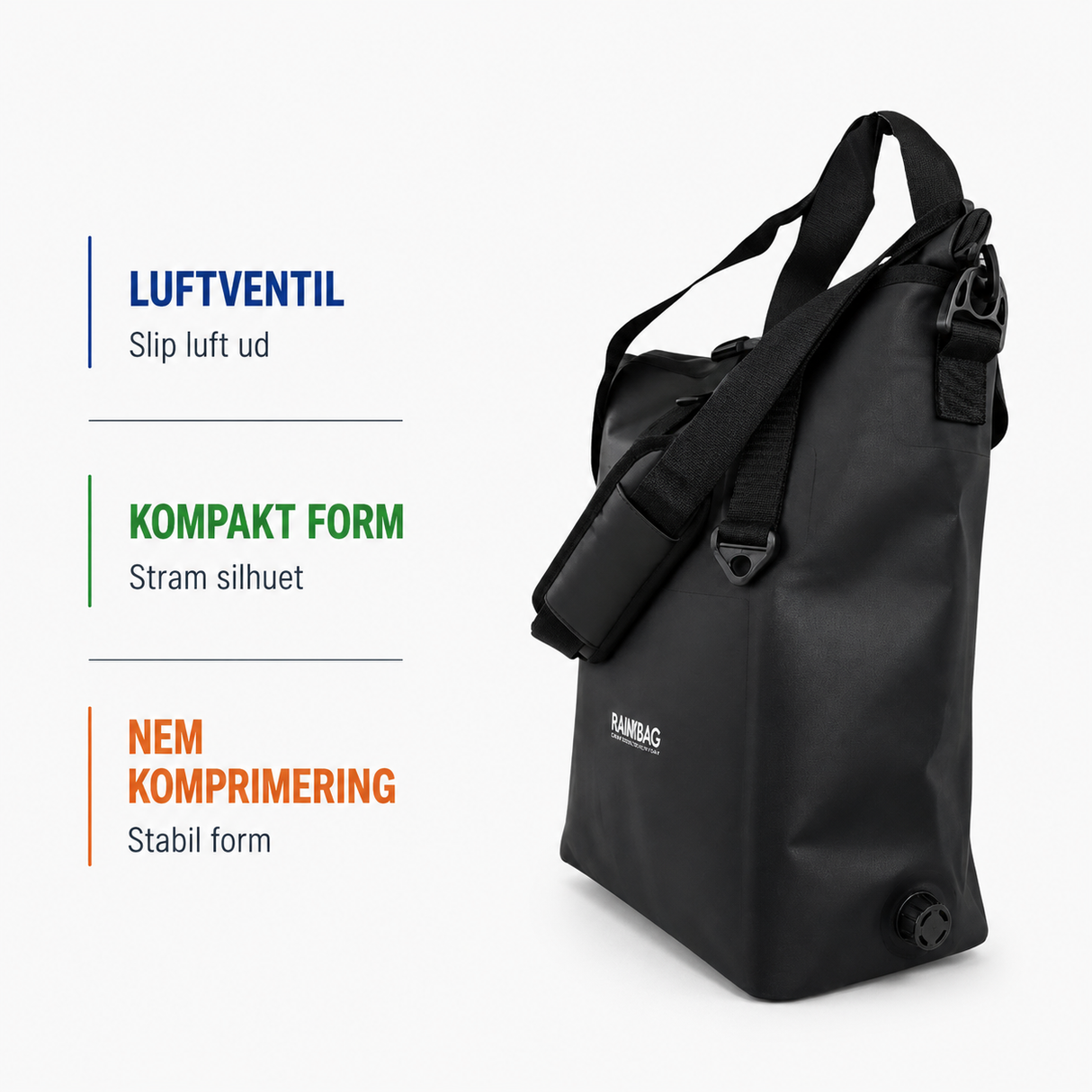 Vejrfast 35 – Vandtæt Tote (35L)