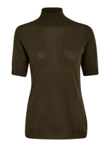 MSLima Roll Neck Knit - Brun