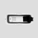 Special edition foldebadekar til voksne med låg, digital termometer og fodmassage - 150cm/Grå XL. Bonus tilbehør medfølger. Værdi kr. 798,-.