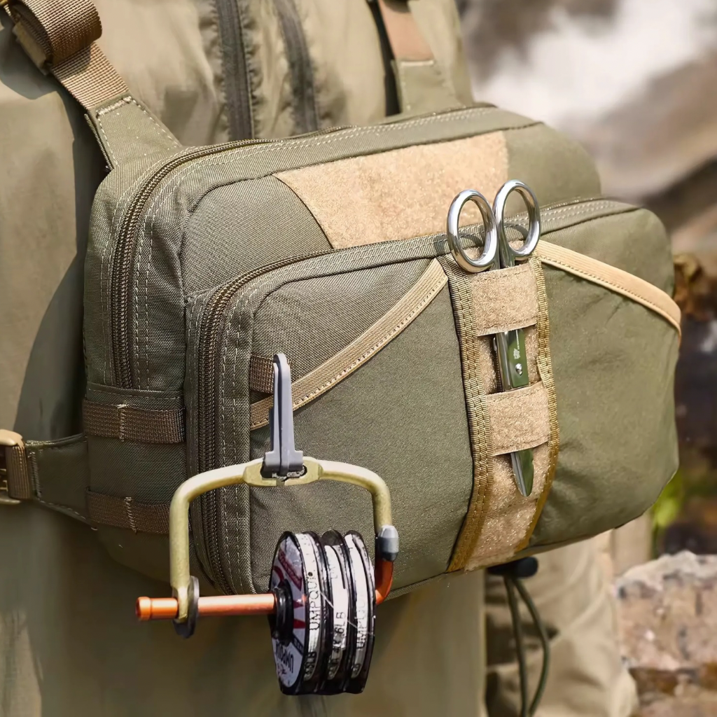 FrontPak 6 – Taktisk Taske til Fiskeri & Friluftsliv (6L)